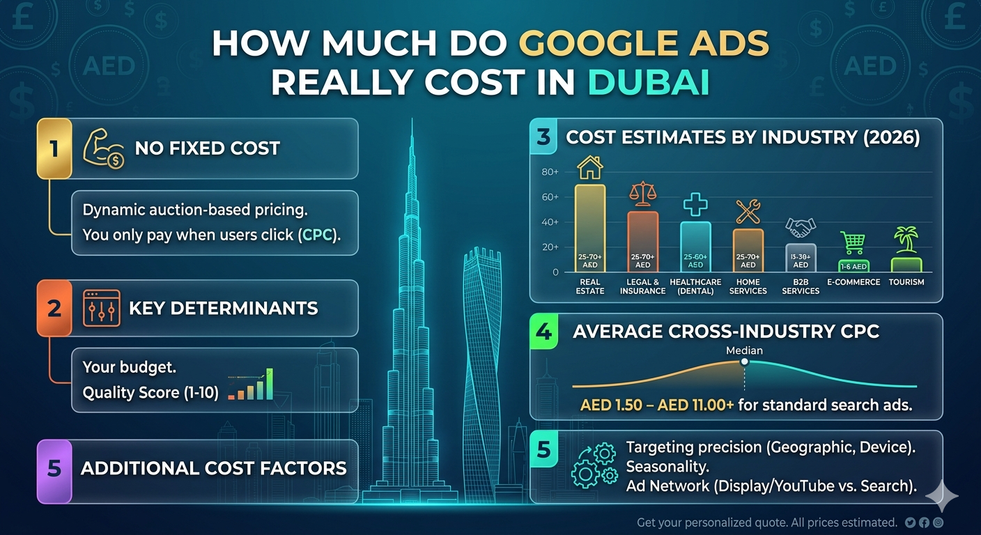 How Much Do Google Ads Really Cost in Dubai